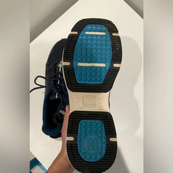 G/Fore MG4+ Men’s Golf Shoes Twilight Blue Sz 10 - Picture 9 of 10